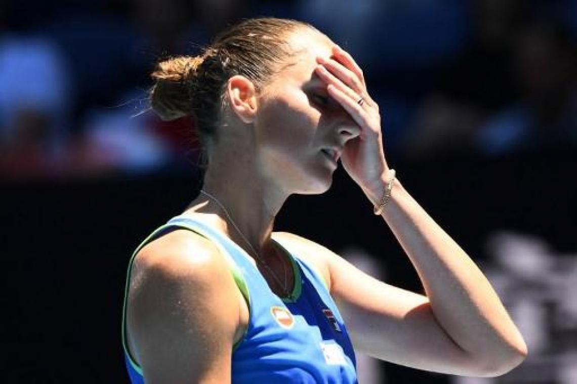 Australian Open - Karolina Pliskova moet koffers pakken, Rafael Nadal stoot vlot door