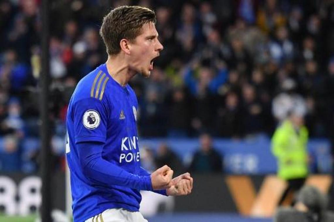 Praet ligt met knappe pass aan basis van goal van kwalificatie voor Leicester in FA Cup