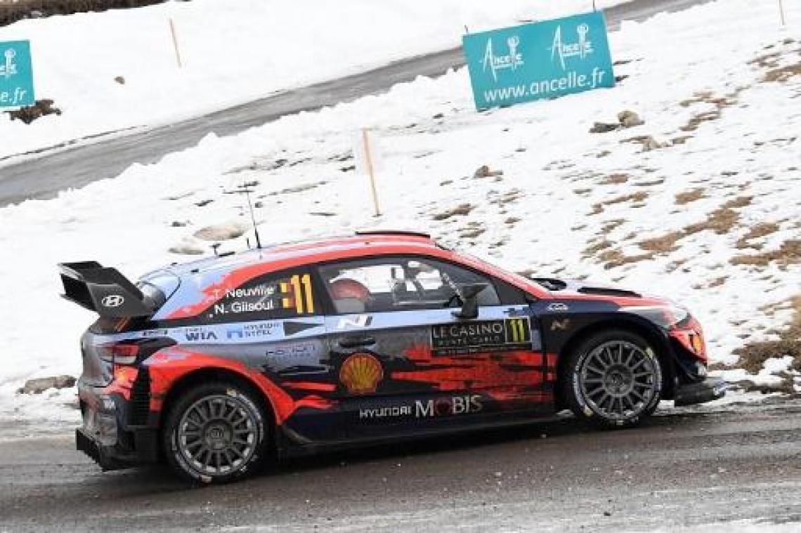 Neuville pakt de leiding in de Monte Carlo