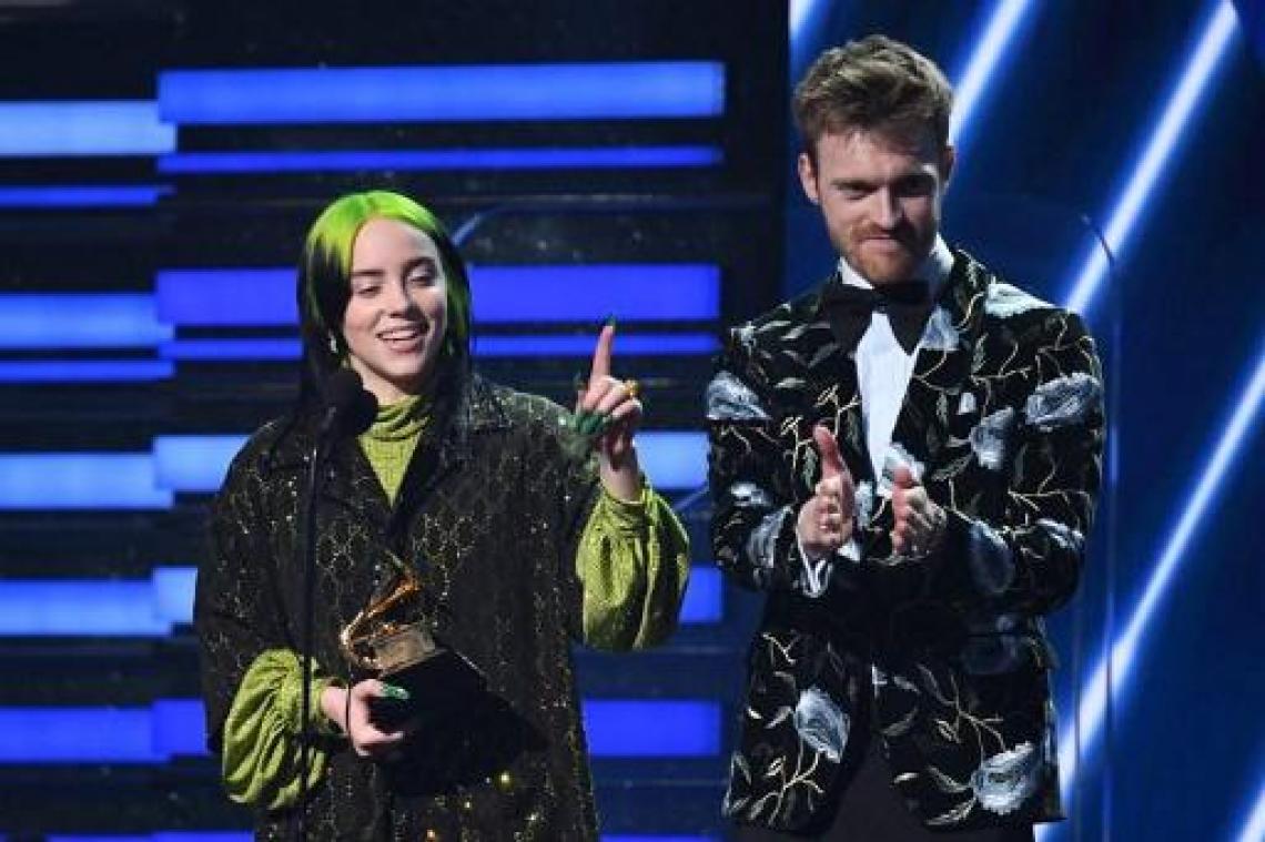 Grammy Awards - "Bad Guy" van Billie Eilish is nummer van het jaar