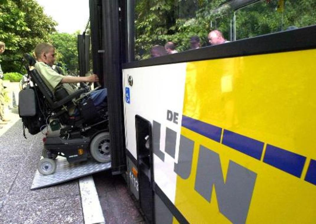 Nieuw op 1 februari - De Lijn schaft reserveringsplicht voor rolstoelgebruikers af