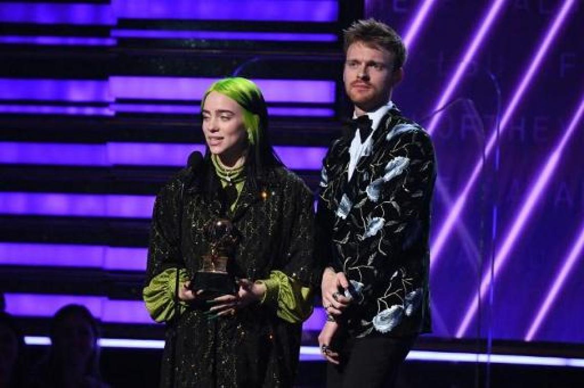 Grammy Awards - Billie Eilish wint awards voor album van het jaar en beste plaat