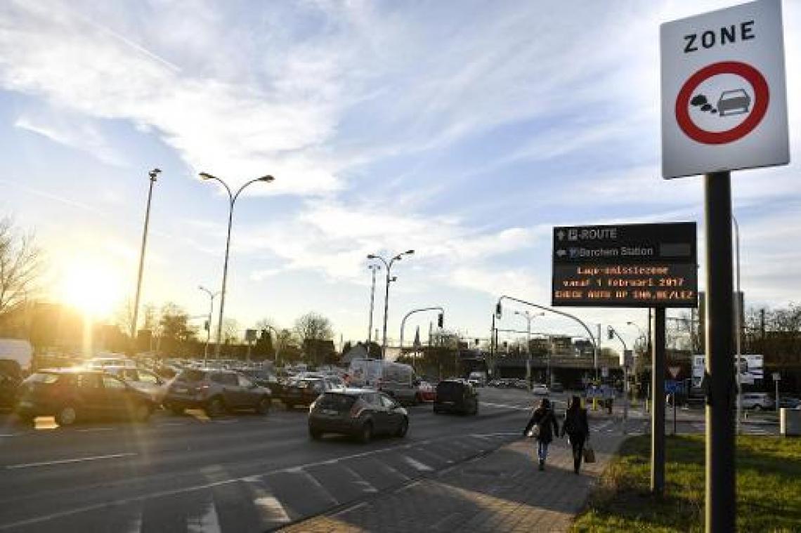 Steeds minder (Belgische) overtreders in Antwerpse lage-emissiezone