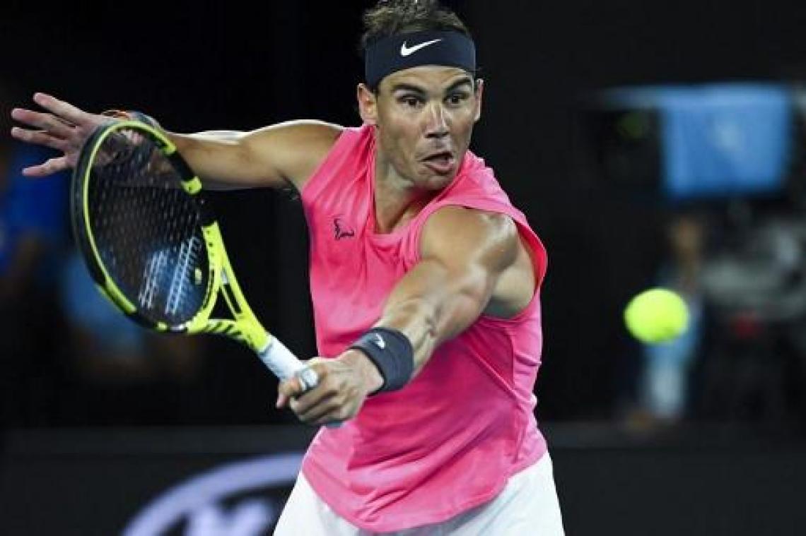 Rafael Nadal gaat voorbij Kyrgios naar kwartfinale