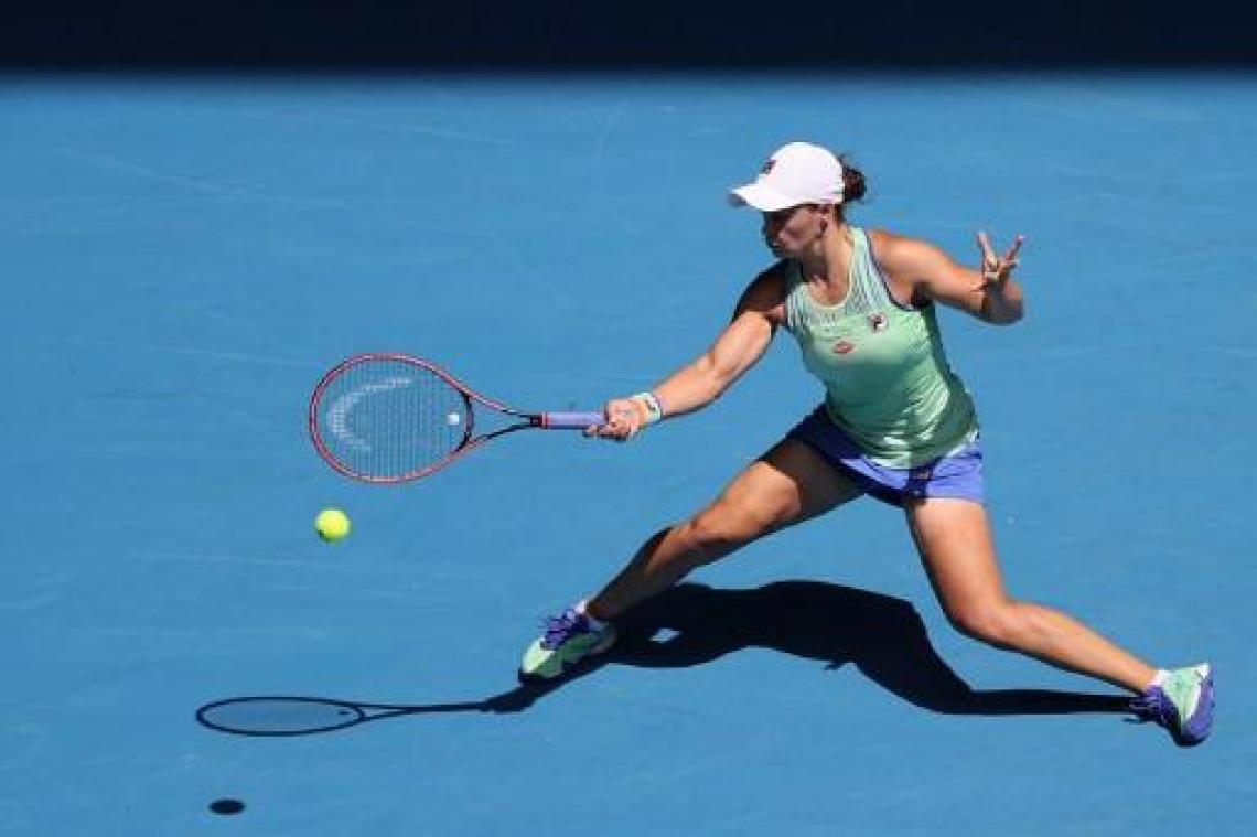 Australian Open - Sofia Kenin in halve finale tegen Ashleigh Barty