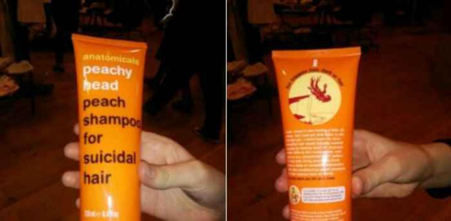 Urban Outfitters ligt onder vuur door zelfmoord-shampoo'