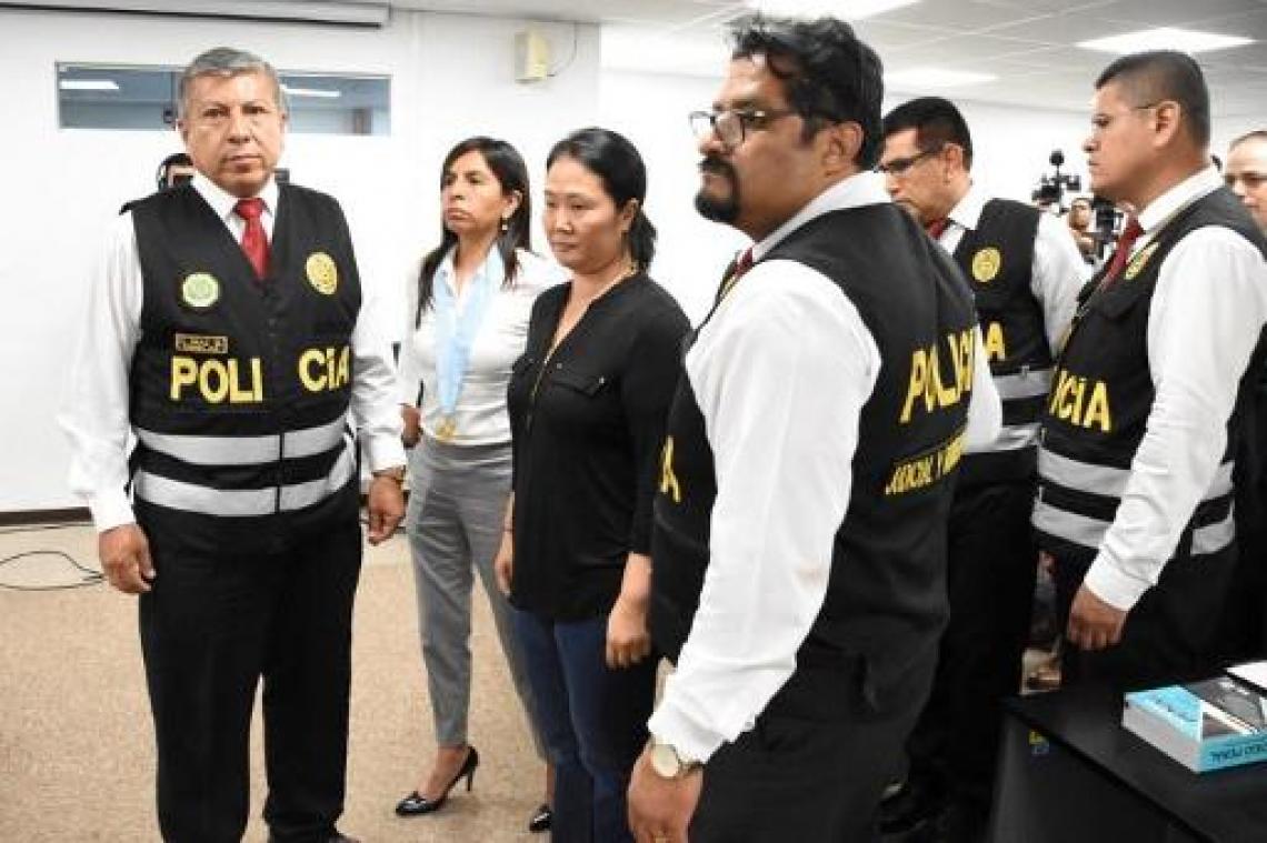 Rechter in Peru beveelt dat oppositieleidster Fujimori opnieuw naar de cel moet