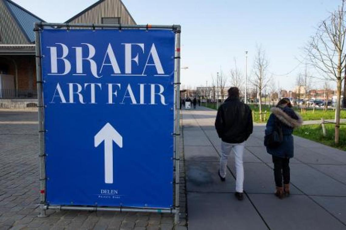 Kunstwerken in beslag genomen tijdens kunstbeurs Brafa