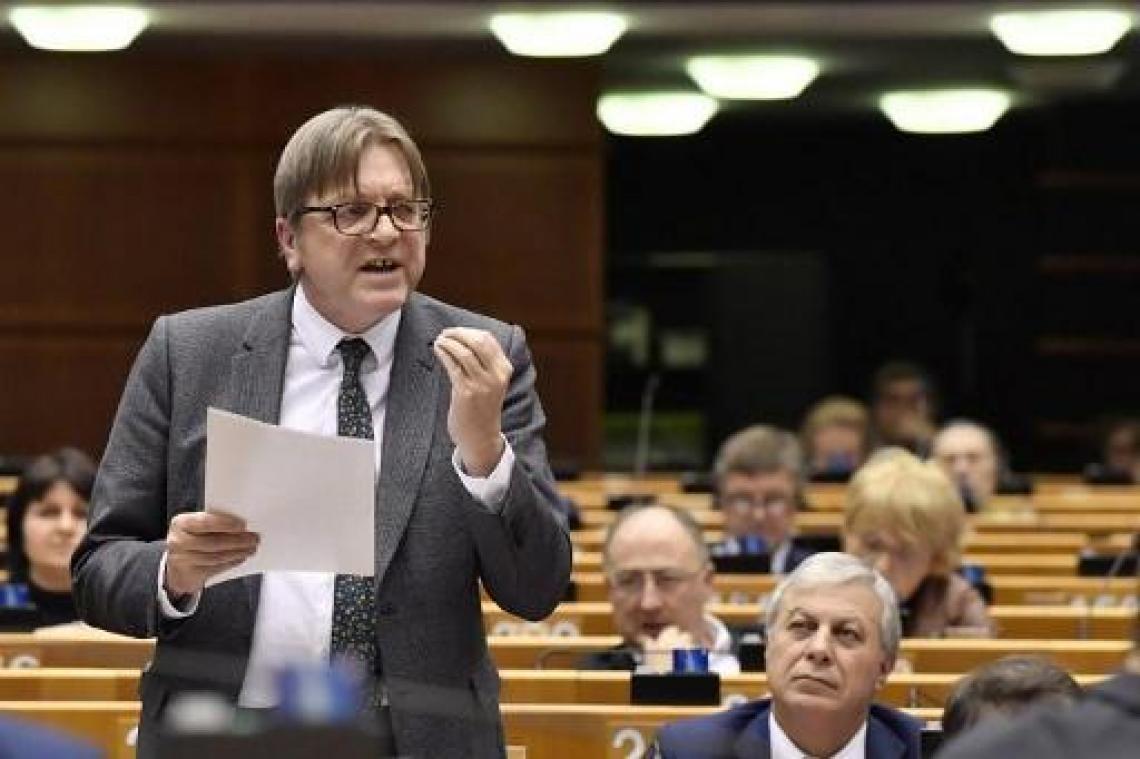Verhofstadt pleit voor einde aan allerhande uitzonderingen en opt-outs in EU