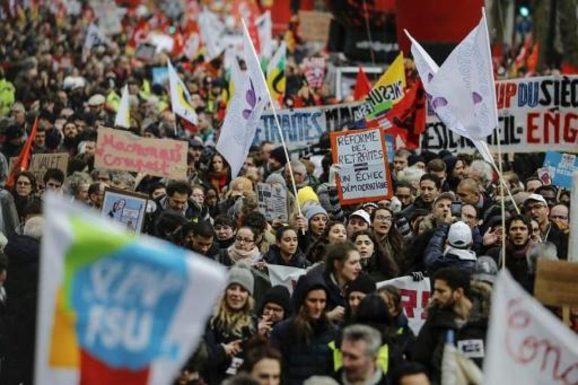 Algemene staking Frankrijk - Nieuwe dag van mobilisatie tegen Franse pensioenhervorming op 6 februari