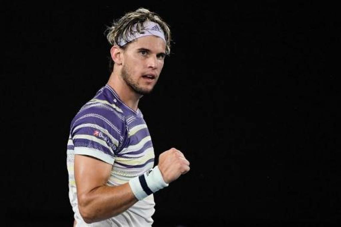 Dominic Thiem speelt finale tegen Djokovic