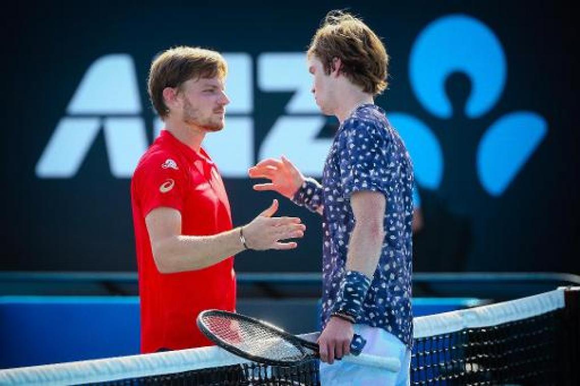 David Goffin komt pas in tweede ronde van ATP Montpellier in actie