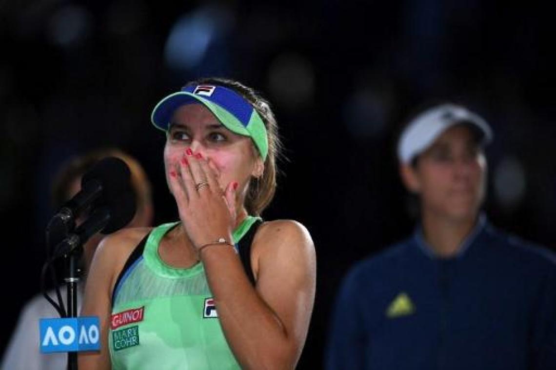 Sofia Kenin is dolgelukkig met eerste grandslamzege op Australian Open