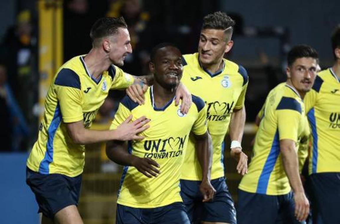 Proximus League - Union wint op Daknam met 0-2 en duwt Lokeren nog wat dieper in put