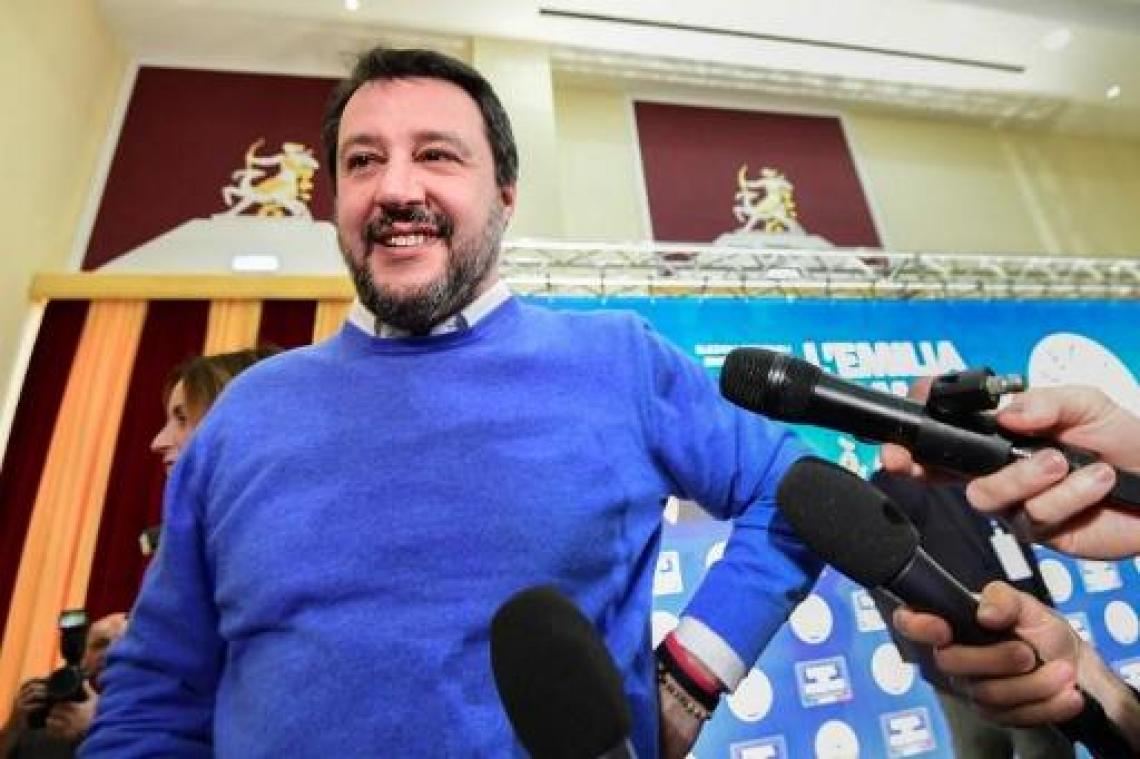 Opnieuw gerechtelijk onderzoek tegen Salvini wegens zijn vluchtelingenbeleid