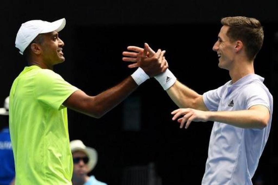 Australian Open - Rajeev Ram en Joe Salisbury winnen dubbelspel