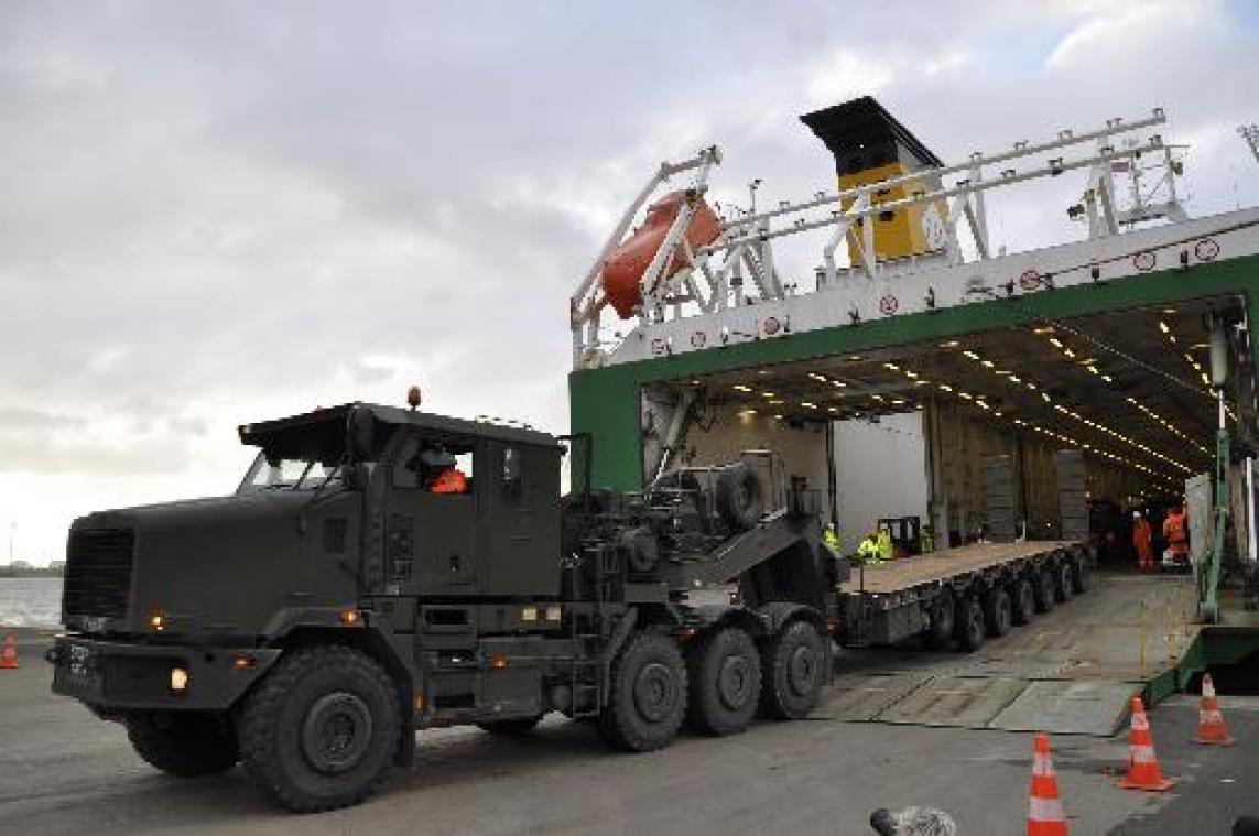 Grootschalige oefening Amerikaans leger van start in Antwerpse haven