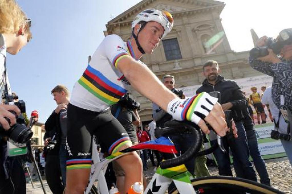 Wereldkampioen Mads Pedersen blijft tot eind 2022 bij Trek-Segafredo