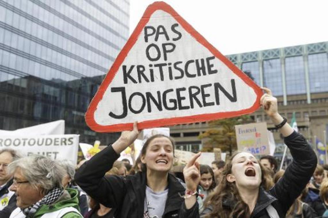 Weyts wil geen oogje meer dichtknijpen voor klimaatspijbelaars