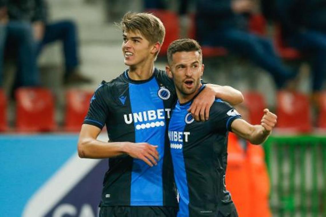 Croky Cup - Club Brugge is eerste finalist na krappe zege bij Zulte Waregem