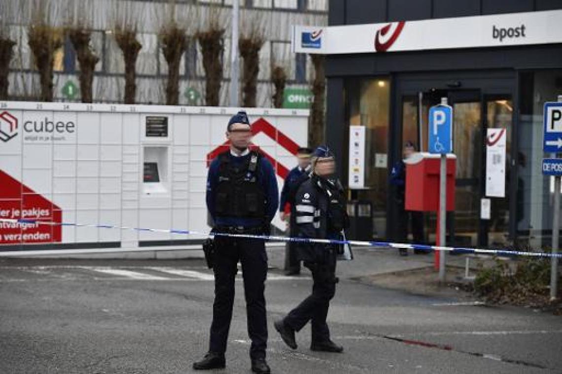 Plofkraak op bpost-bankautomaat in Dilbeek