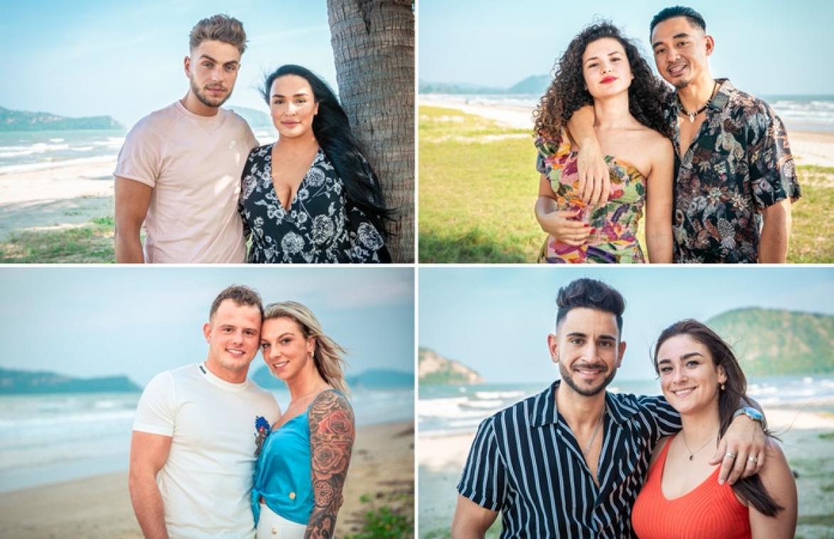 VIDEO. Deze vier koppels gaan de 'Temptation Island'-uitdaging aan