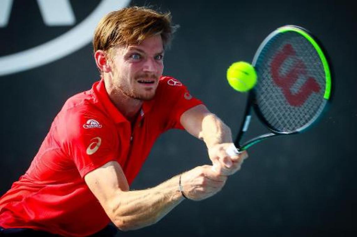 David Goffin staat in kwartfinales