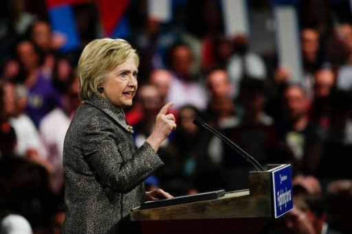 Clinton zou het halen van Trump