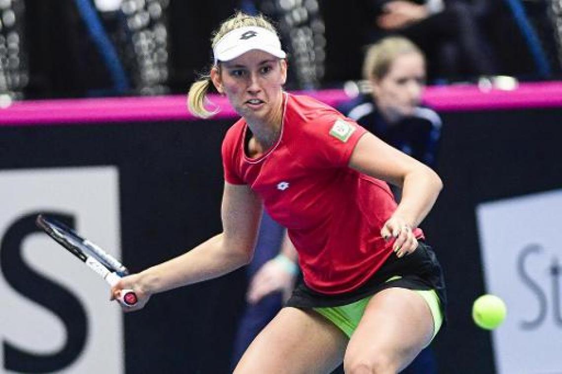 Fed Cup - "Heb de moed niet laten zakken"