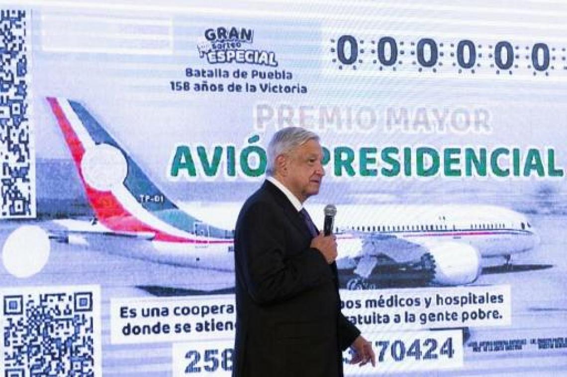 Mexico zal presidentieel vliegtuig toch niet verloten