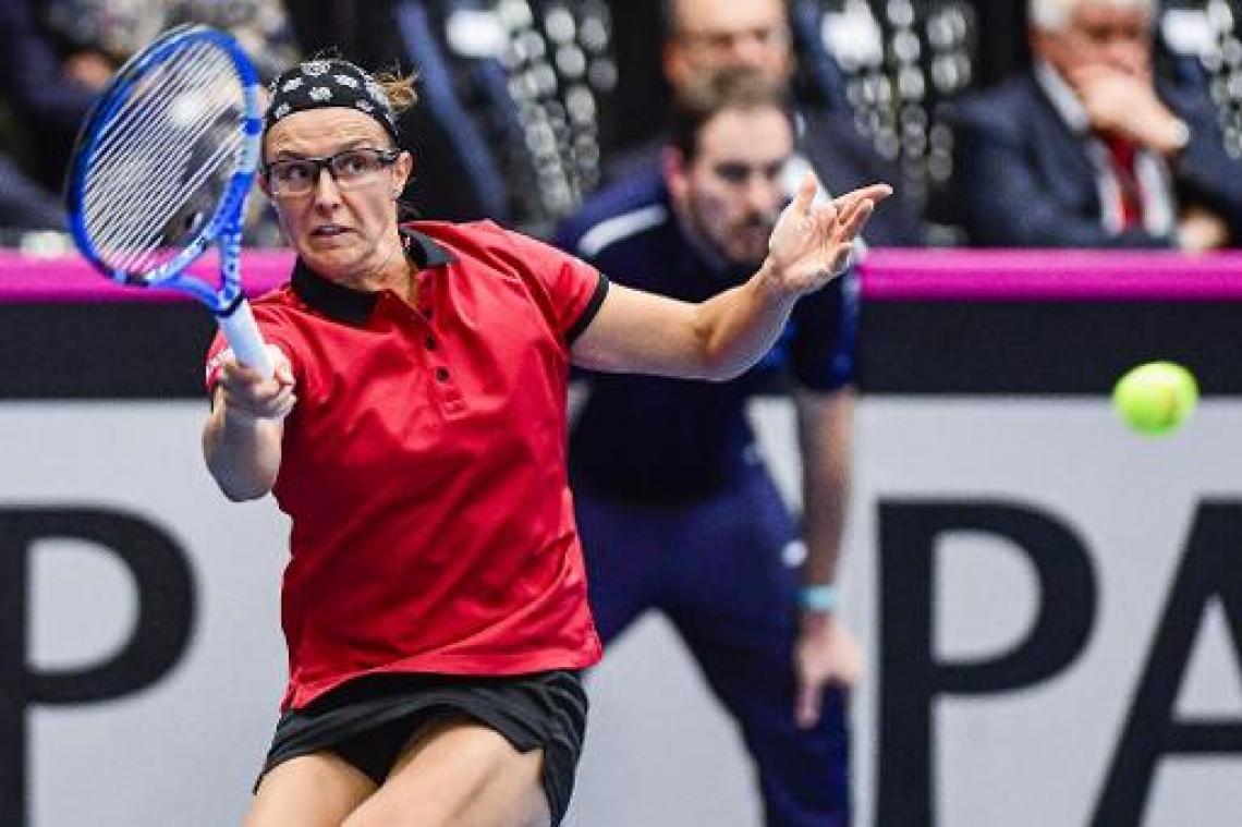 Flipkens bezorgt België ticket voor finaleweek van Fed Cup
