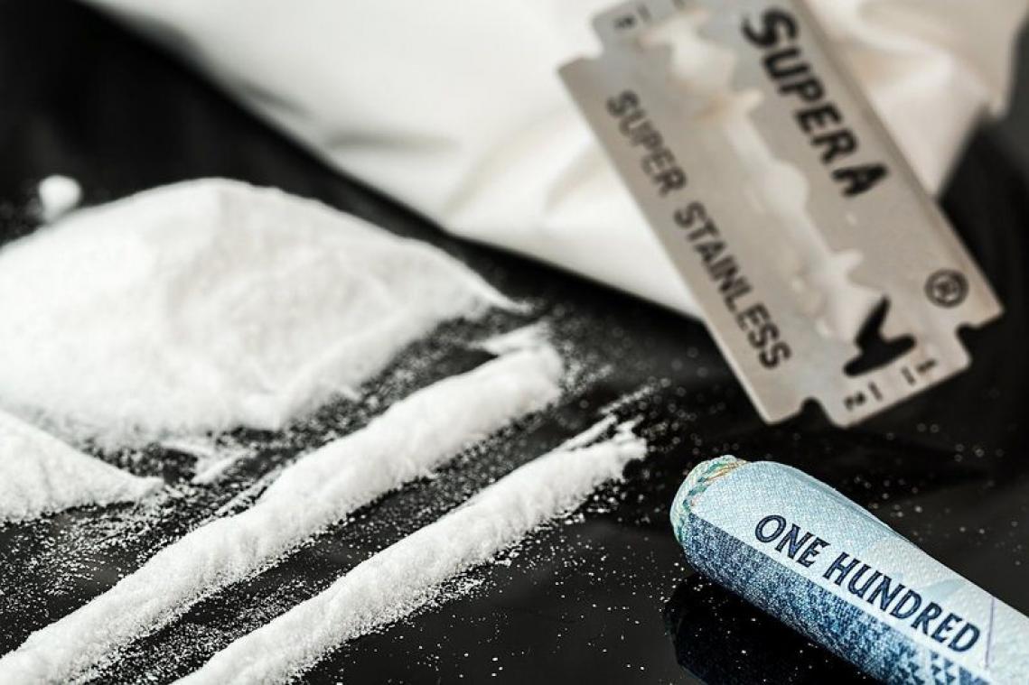 Belg snoof nog nooit zoveel cocaïne
