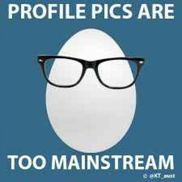 Waarom een ei je standaard profielfoto is op Twitter