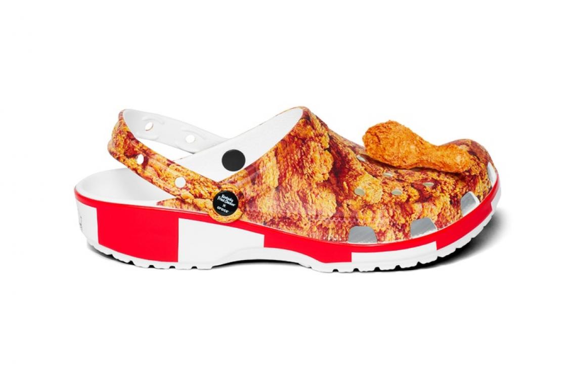 KFC brengt naar kip ruikende Crocs op de markt