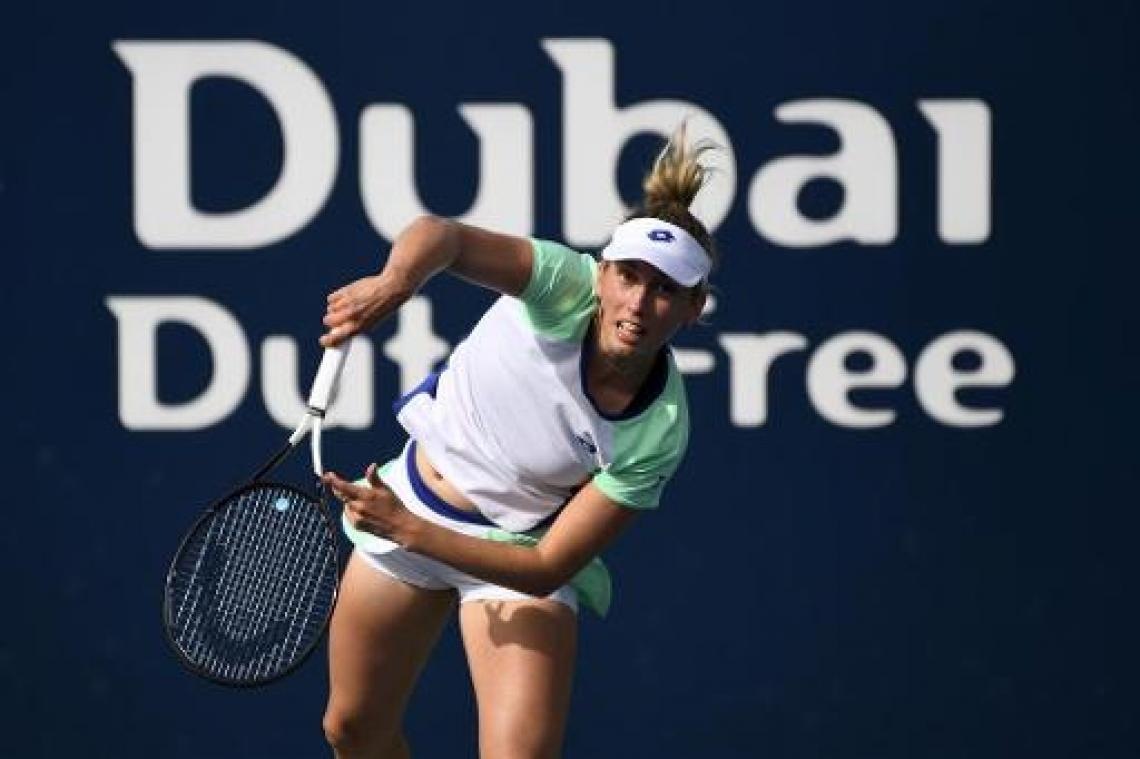 Elise Mertens stoot vlot door naar tweede ronde