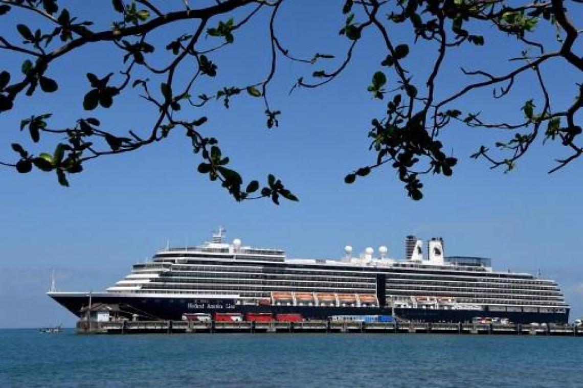 Acht Belgen vanop cruiseschip Westerdam nu op hotel in Cambodja