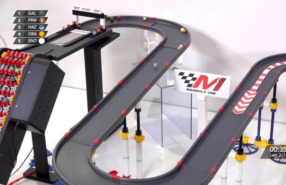 VIDEO. Deze knikkerrace is zo spannend dat je hem zeker tot het einde wil uitzien