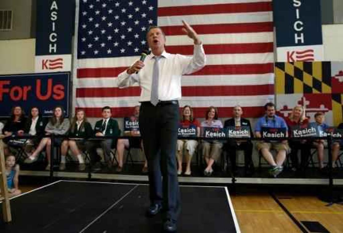 Ook John Kasich gooit de handdoek in de ring