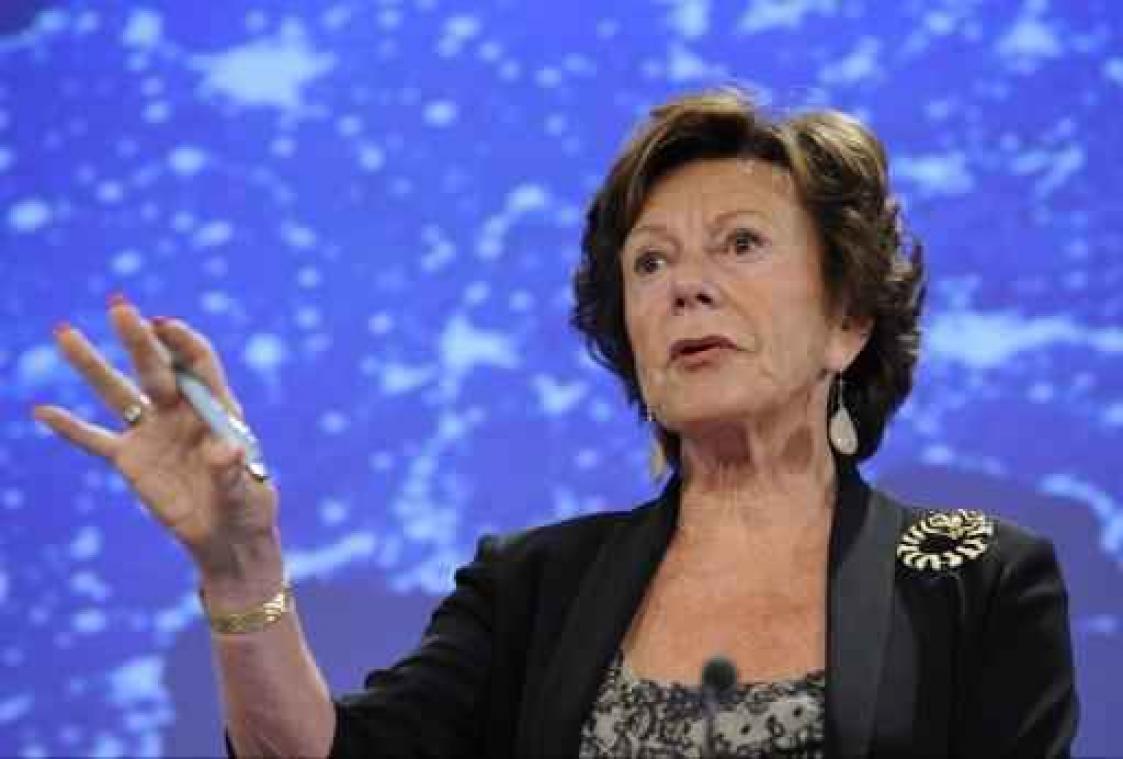 Neelie Kroes wordt hoofd adviesraad Uber