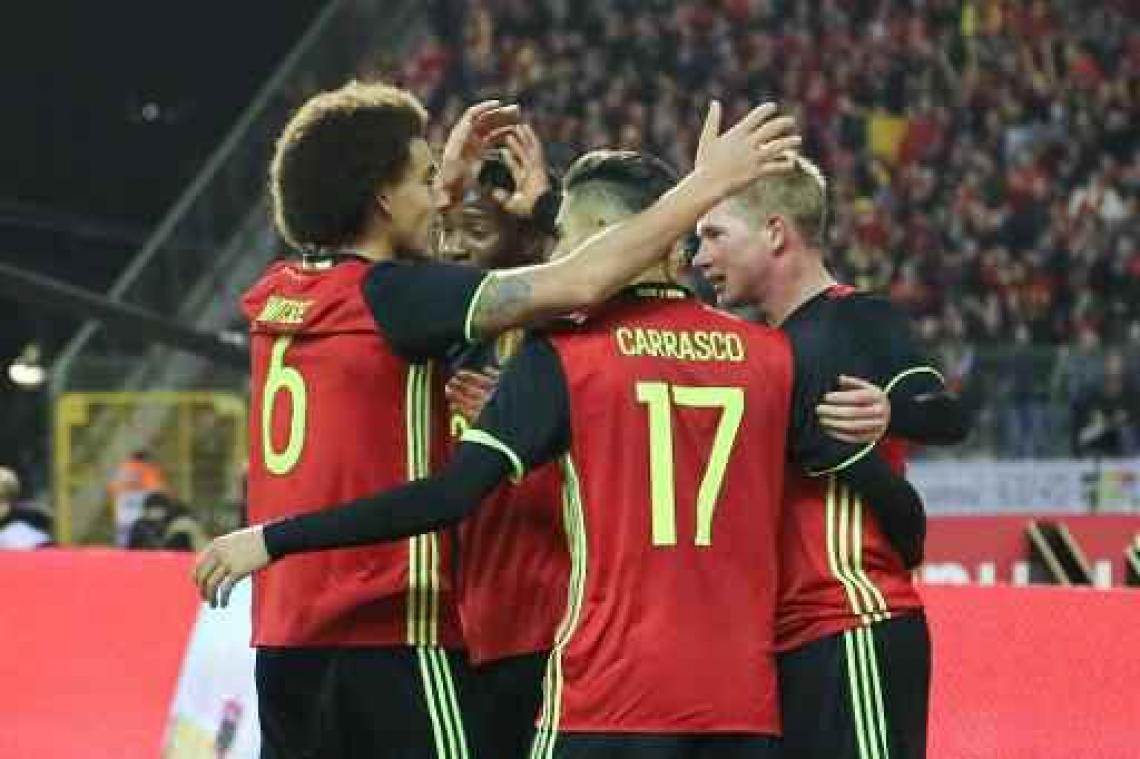 Rode Duivels blijven tweede op FIFA-ranking