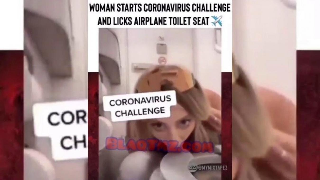 VIDEO. Doe mee aan de 'Coronavirus Challenge' en lik je wc-bril