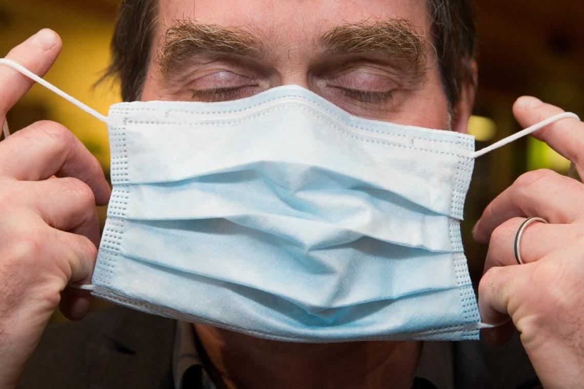 Levering van vijf miljoen mondmaskers aangekomen in België