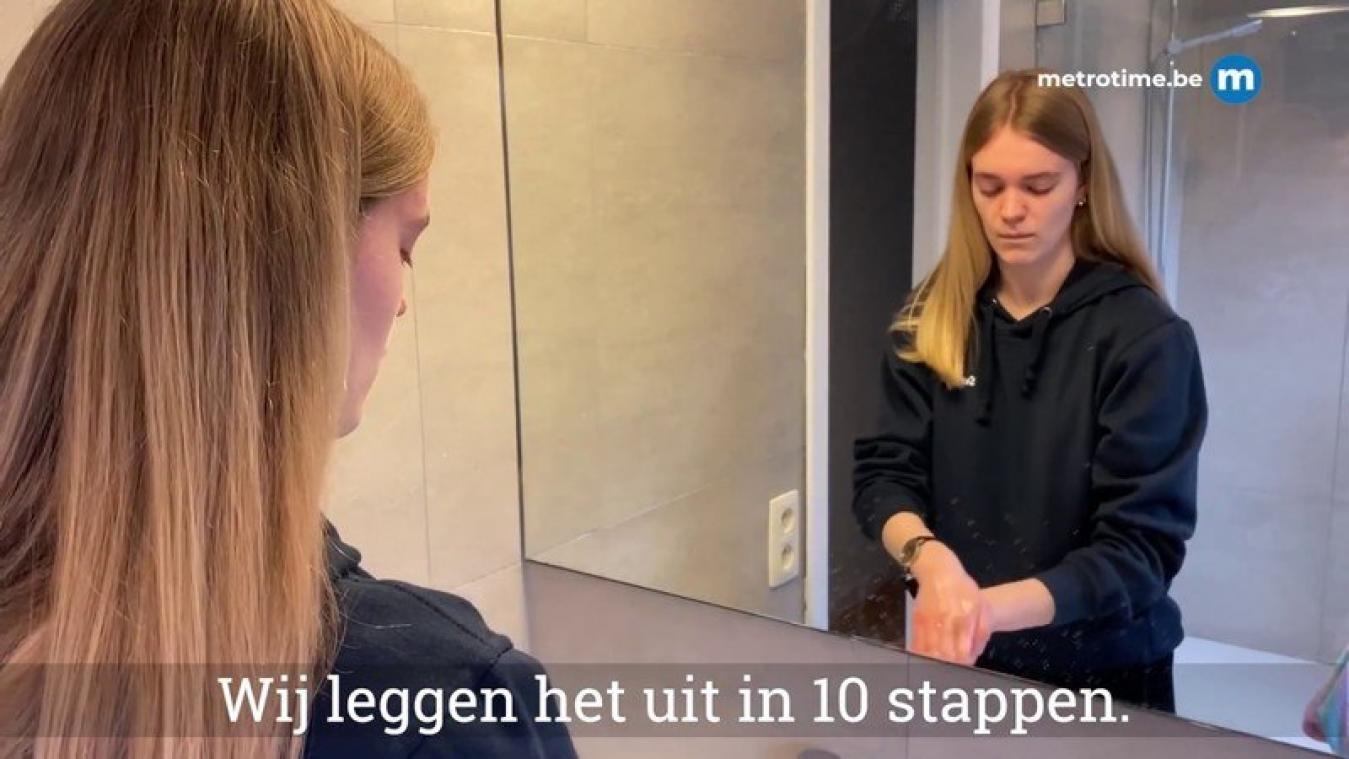 METRO VIDEO. Hoe was je je handen in de strijd tegen corona?