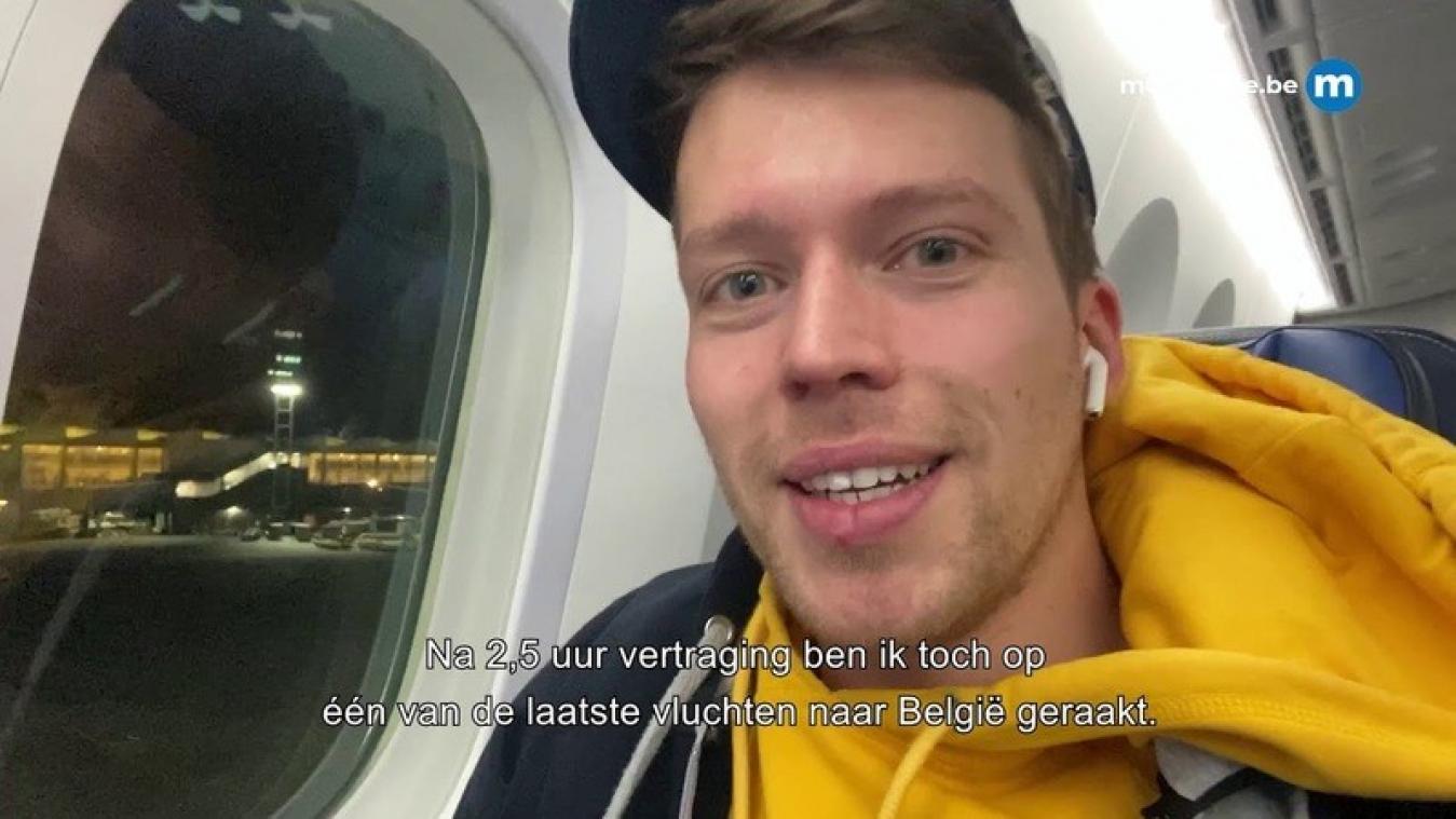 METRO VIDEO. Kenneth moest halsoverkop uit New York vertrekken, dit is zijn verslag