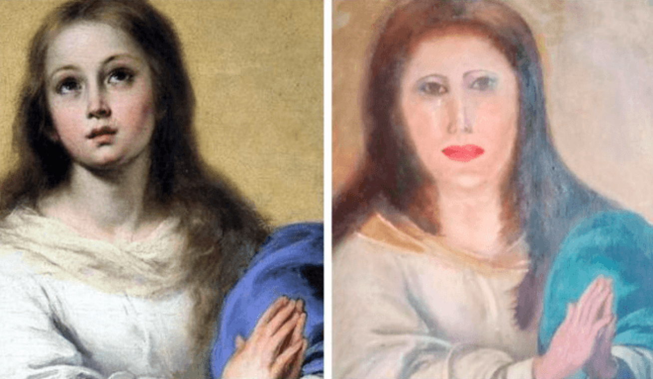 BIZAR. Experts vragen duidelijke regels nadat restauratie kunstwerk alwéér fout gaat