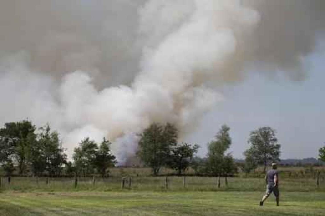 Hoog brandgevaar op Kalmthoutse heide