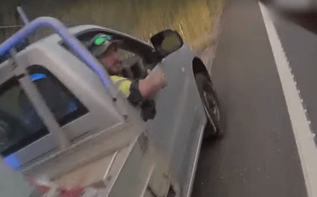 BIZAR. Politie stopt wegpiraat, maar die is in gevecht met levensgevaarlijk dier