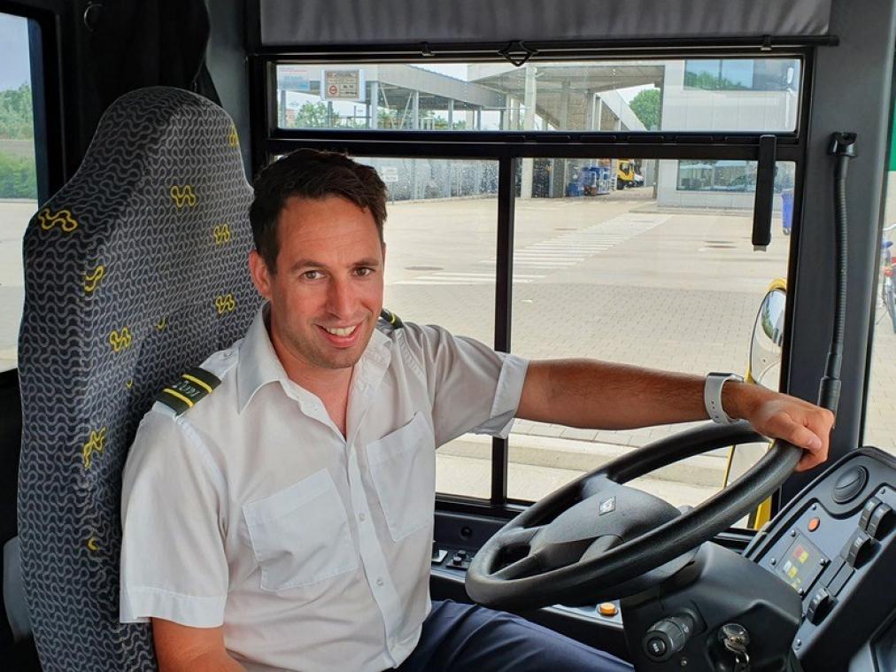 PORTRET. Buschauffeur Jim Vaes: "Uit solidariteit met de passagiers draag ik ook een mondmasker"