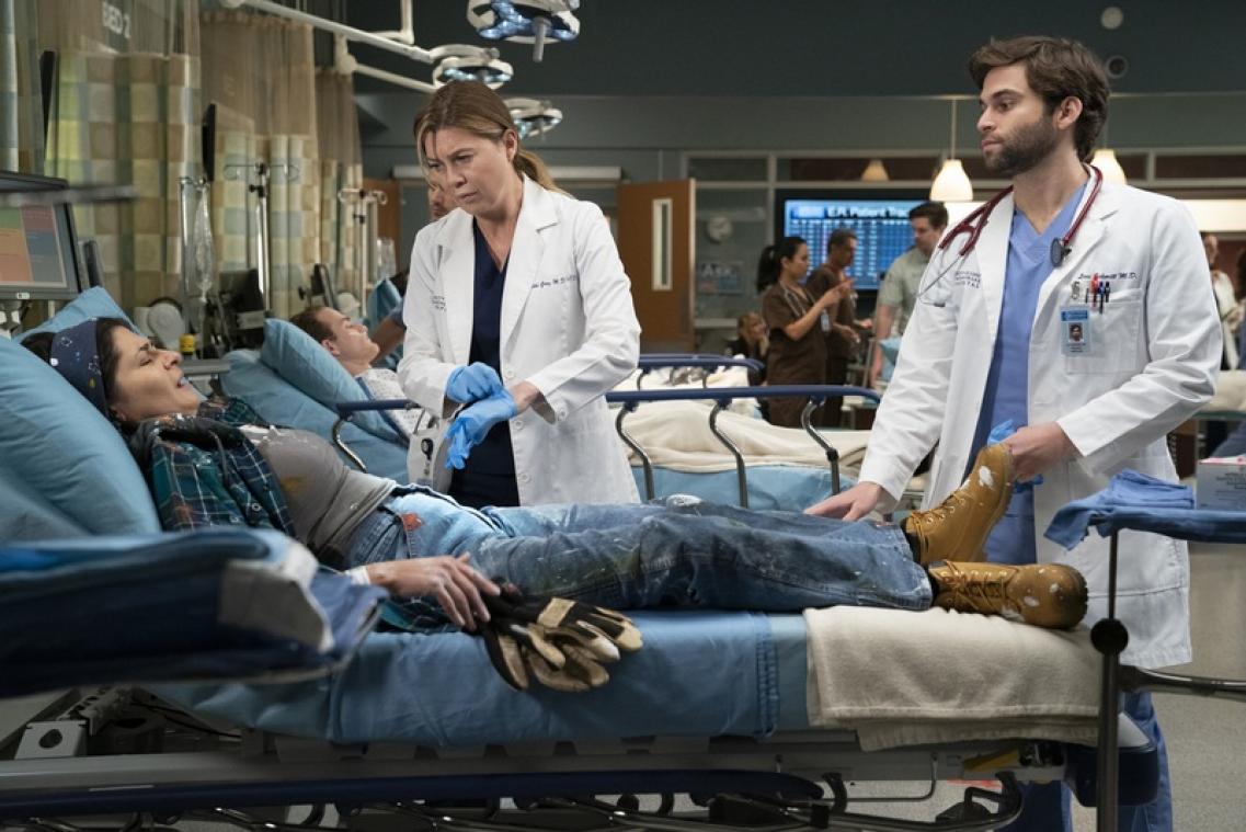 Nieuw seizoen Grey's Anatomy speelt in op coronacrisis