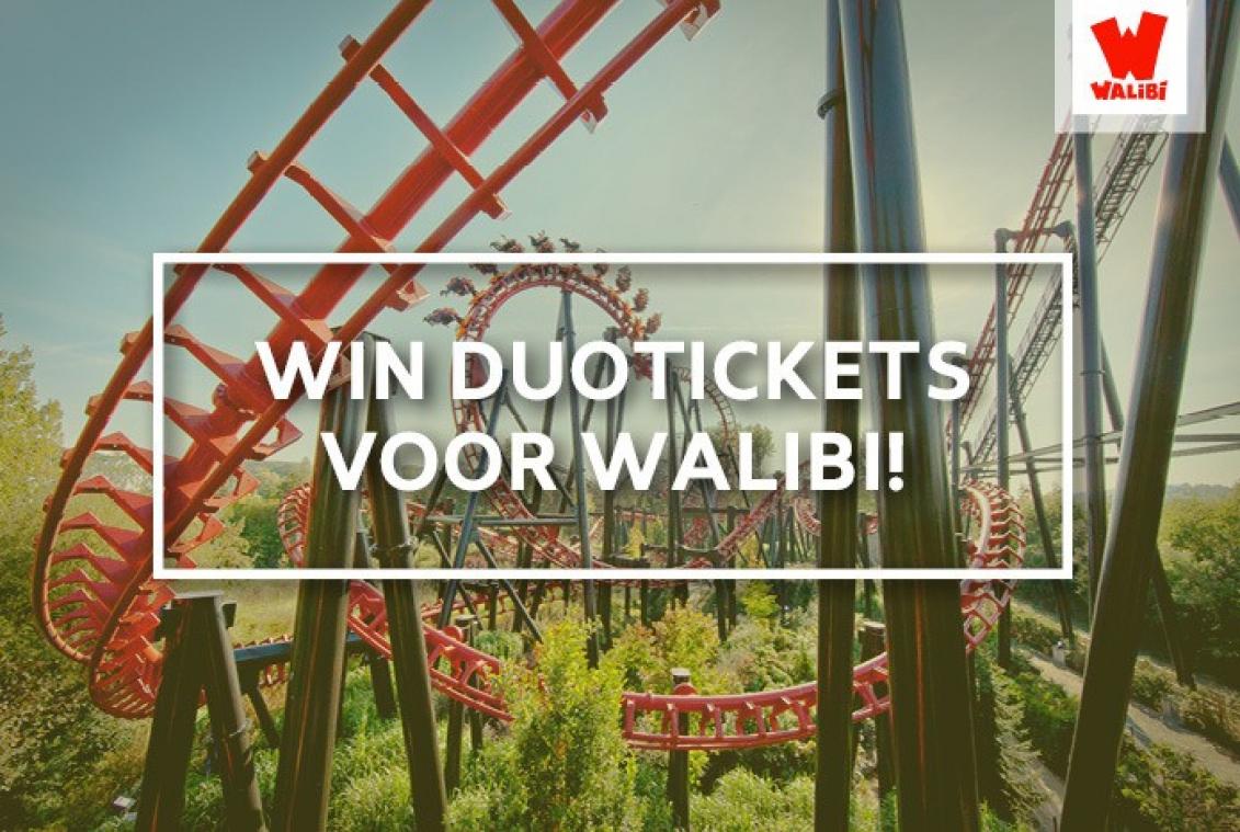 WEDSTRIJD: Win 5 x 2 tickets voor Walibi